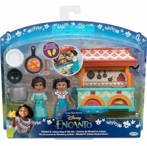[JP219221] Figuras Disney Encanto Set la cocina Juega C/ Mirabel & Julieta 3a+