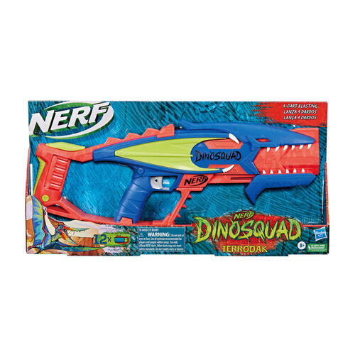 [HBF6314] Lanzador Nerf Dinosquad Terrodak 8a+