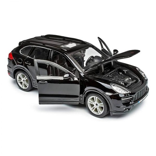 [MB1821056N] Carro Porsche Cayenne Turbo Negro Esc:1:24 3a+ (002740)