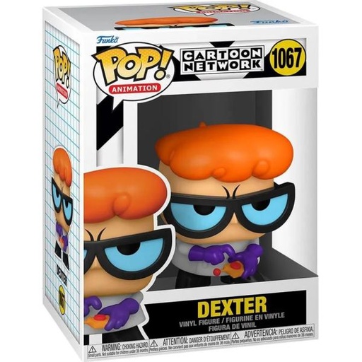 [FK57796] Figura Funko Pop! Cartoon Network (1067) Dexter  3a+