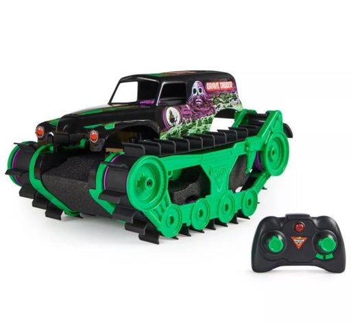 [BT6067880] Vehiculo Monster Jam Domina Cualquier Terreno 4a+ Grave Digger Trax