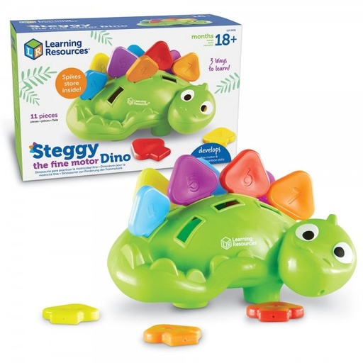 [LER9091] Juego de Aprendizaje Dinosaurio para Practicar la Motora Fina 18m+
