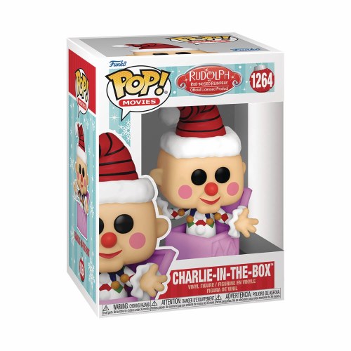 [FK64341] Figura Funko Pop! Rudolph the Red-Nosed Reindeer (1264) Charlie-in-the-Box 3a+