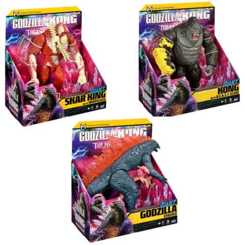 [BT35550] Figuras Gigantes  de Godzilla x Kong el Nuevo Imperio Surt/3 4a+