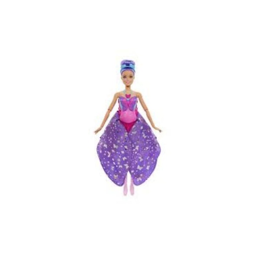 [MTHXJ10] Muñeca Barbie Mariposa Bailarina Mágica 2en1 3a+