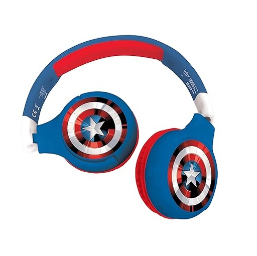 [LX010AV] Audifonos Bluetooth  para niños Marvel Avengers 4a+(086828)