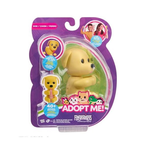 [BT3250] Mascota Adóptame Anillo de Dedos C/ Sonidos Y Reacciones 5a+