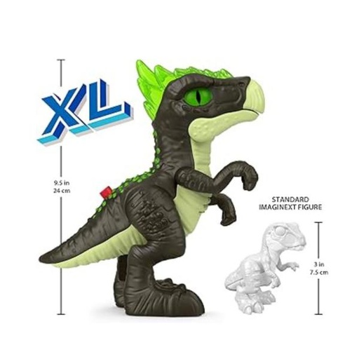 [MTHVY25] Figura Imaginext XL Jurassic World con Luz y Sonido  3-8 a Dracorex