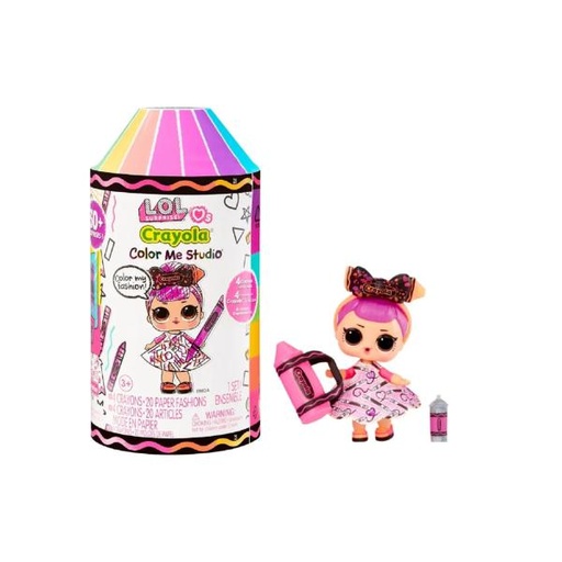 [MG505273] Muñeca L.O.L Sorpresa Crayola Displ/8 3a+