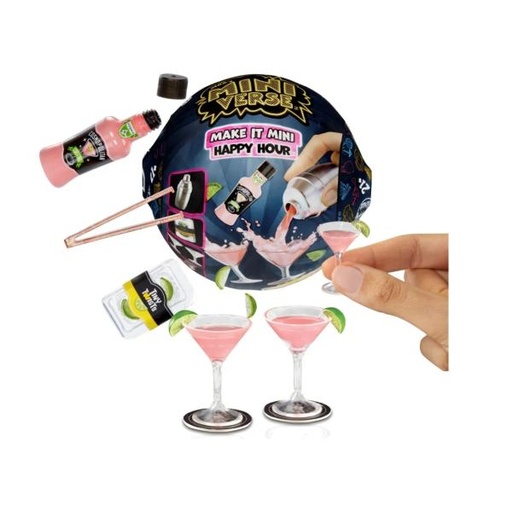 [MG513841] Accesorios Miniverso de Bebidas Happy Hour Displ/24 21a+