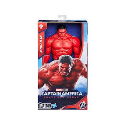 [HBF9299] Figura Marvel Capitan America Hulk Rojo 4a+