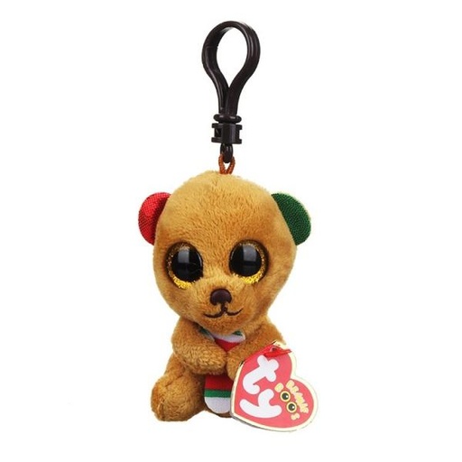 [BTTY35203] Peluche Llavero Beannie Boss Oso Café Bella