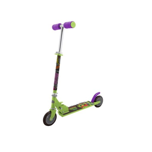 [PI11400NT] Scooter Aluminio 2 Ruedas C/ Luz Tortugas Ninja 5a+