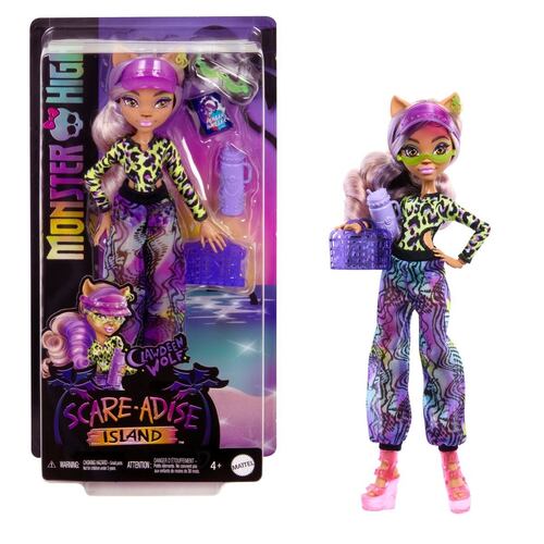 [MTHRP67] Muñeca Monster High Clawdeen wolf 4a+