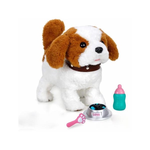[WWT8801] Perro de Peluche con Accesorios con Movimiento y Sonido 3a+ (454865)