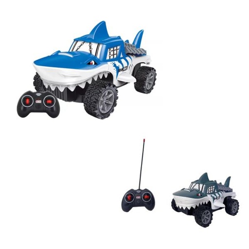 [WWZJ23855A] Carro Control Remoto De Tiburon Con Luz Surt/2 3A+ (452519)