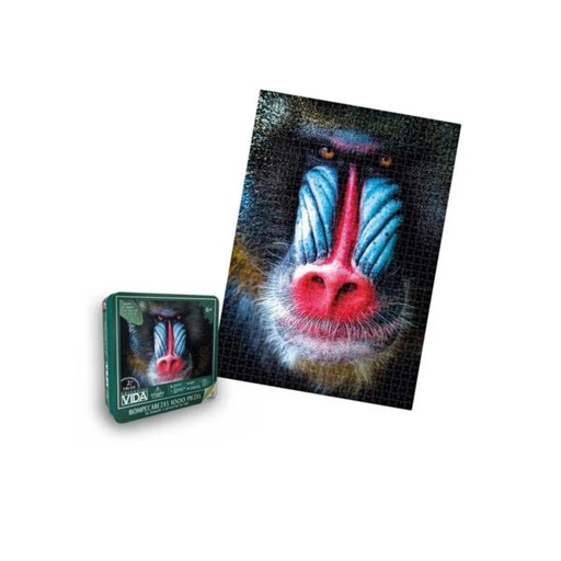 [RN12267] Rompecabezas en Caja Metalica Colección Vida 1000Pzs 16a+