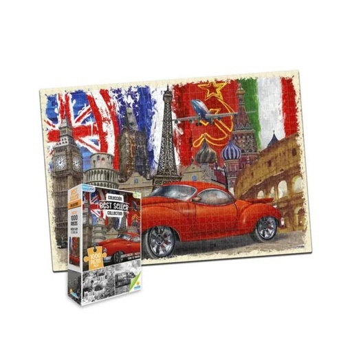 [RN12529] Rompecabezas de 1000 Pzs Collección Best Seller Time Travel 12a+