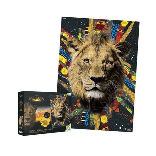 [RN12537] Rompecabezas Disney Mufasa El Rey León 1000Pzs 16a+