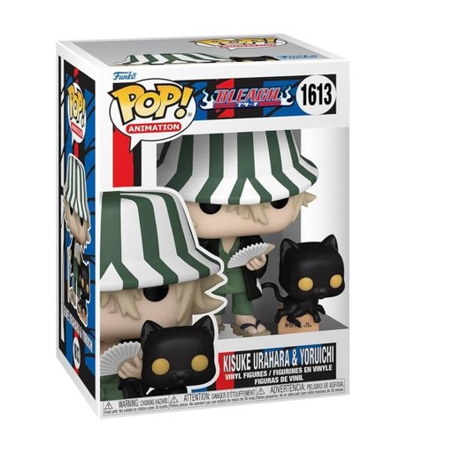 [FK75515] Figura Funko Pop! Bleach (1613) Kisuke Urahara & Yoruichi  3a+