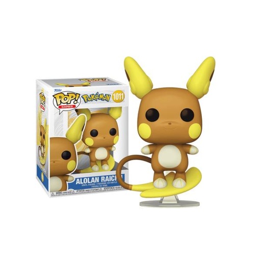 [FK80289] Figura Funko Pop! Pokémon (1011) Alolan Raichu 3a+