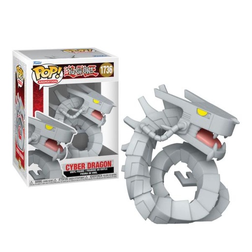 [FK80376] Figura Funko Pop! Yu-Gi-Oh! (1736) Cyber Dragon 3a+