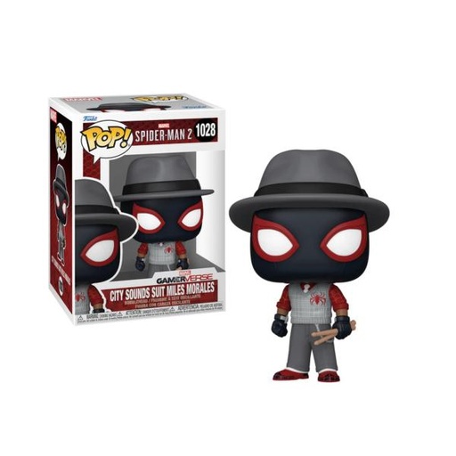 [FK80330] Figura Funko Pop! Spider-Man (1028) City Sounds Suit Miles Morales 3a+
