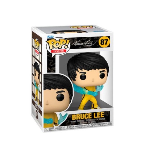 [FK81066] Figura Funko Pop! Bruce Lee (87) Bruce Lee 3a+
