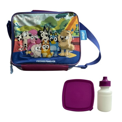 [CV6706] Lonchera con Taza y Botella de Bluey Amigos por Siempre (BLUP2378)