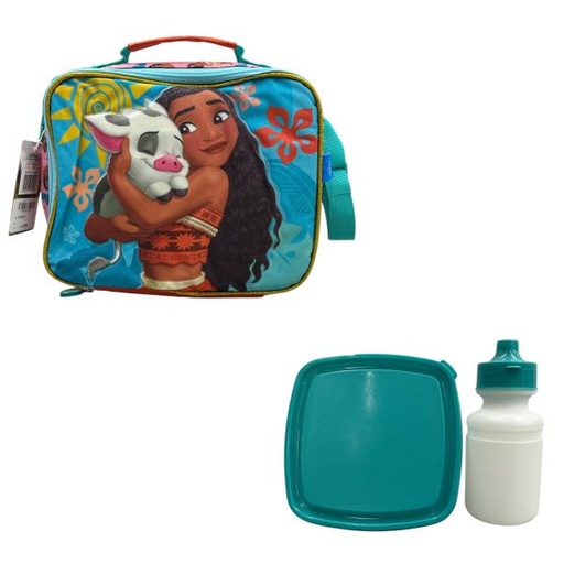 [CV9165] Lonchera con Taza y Botella Disney Moana (MOALA256)