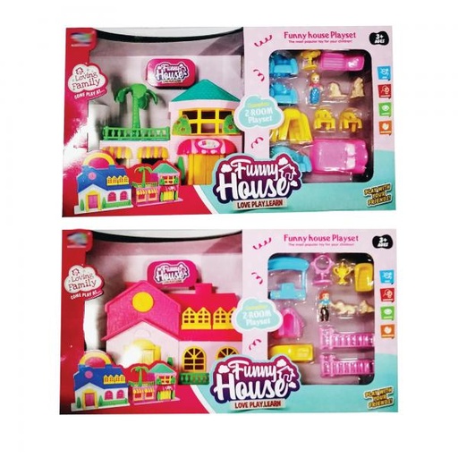 [WWKDL3967C] Casa Divertida Set de Juego con Accesorios 3a+ (WWKDL396)(443203)