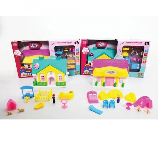 [WW3967D] Casa Divertida Set de Juego con Accesorios 3a+ (443210)(KDL3967D)