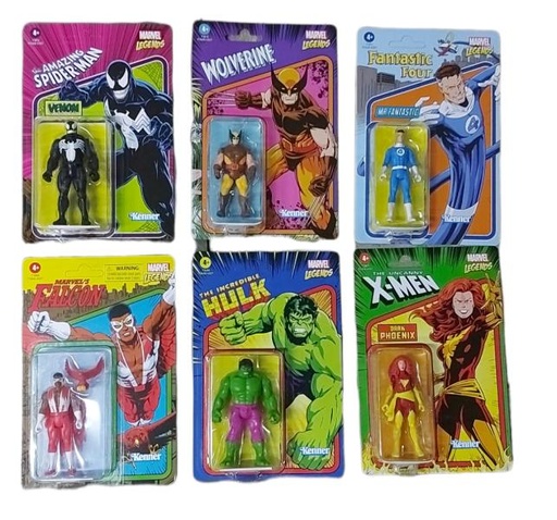[HBF2648] Figura Leyendas Marvel Clásicas S/6 4a+
