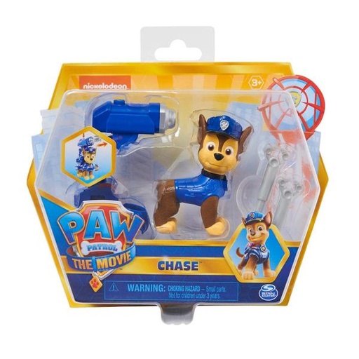 [BT6060756] Figura Chase Paw Patrol la Pelicula en Blister 3a+