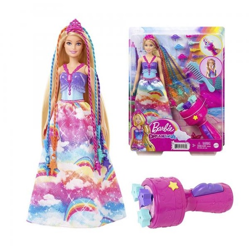 [MTGTG00] Muñeca Barbie Dreamtopia Trenzas Mágicas 3a+