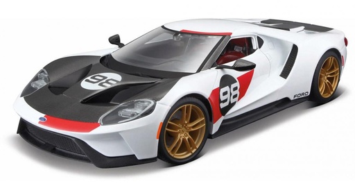 [MB31390] Carro Ford GT Heritage Edition Blanco SE 2021 Esc:1:18 3a+