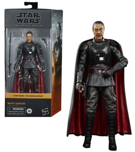 [HBF1304] Figuras Star Wars Mandalorian Moff Gideon  4a+