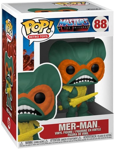 [FK56207] Figura Funko Pop! Retro Toys Mer-Man Maestros del Universo (88) 3a+