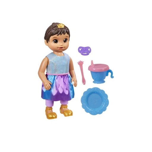 [HBF5237] Baby Alive Pincesa Ellie Crece Poco a Poco con Accesorios  3a+