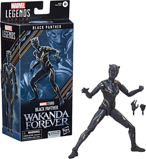 [HBF6755] Figura Legends Black Panter Wakanda Forever Black Panther 4a+