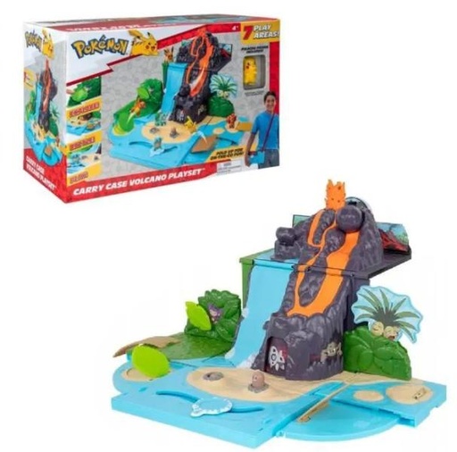 [JZPKW2366] Pokémon Set de Juego Volcano en Maleta de Viaje 4a+