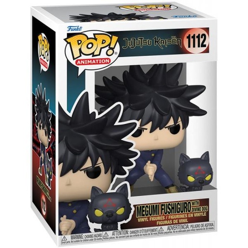 [FK61360] Figura Funko Pop! Jujutsu Kaisen (1112) Megumi Fushiguro 3a+