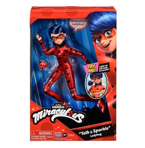 [BT50250] Muñeca Miraculous con Luz y Sonido 4a+ Ladybug