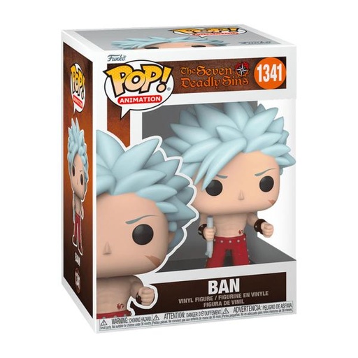 [FK61381] Figura Funko Pop! The Seven Deadly Sins (1341) Ban 3a+