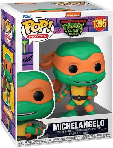 [FK72336] Figura Funko Pop!  Movies Tortugas Ninja (1395) Michelangelo  3a+