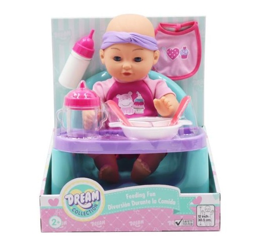 [GIG22121] Bebé Diversión Durante la Comida Dream Collection 30.5cm 2a+