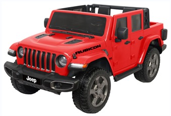 [CK6768R] Carro Montable Jeep Rubicon Gladiador Rojo Bat 12 v Máx 50 Kg