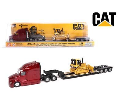 [DM84419] Trailer  Peterbilt Modelo 579  y CAT D5M Dozer Esc:1:87 3a+ (444190)