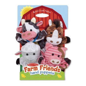 [MD9080] Titeres de Mano Animales de la Granja Set/4 (19080)2a+