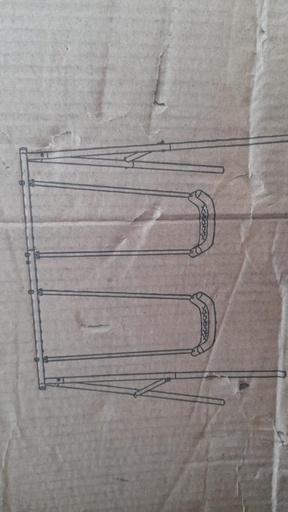 [SWSS024E] Play de Metal 2 Estaciones 254x147x182cm
